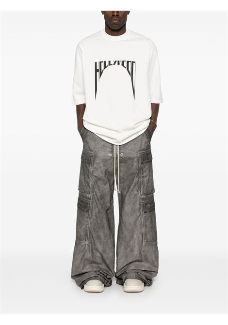 t-shirt jumbo uomo latte RICK OWENS DRKSHDW | DU01E3274 RIGEP21109